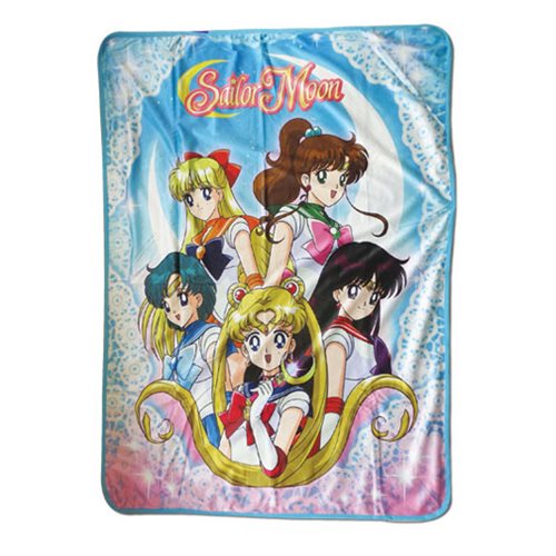 Sailor Moon Group 2 Sublimation Throw Blanket
